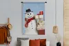MuchoWow® Wandteppich Wandbehang Ein Schneemann mit Produktbild-Vorschau 4