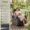 tectake® Aluminium Rattansessel Pacentro verstellbare Produktbild-Vorschau 2