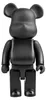 Medveď Bearbrick 400% figúrka do interiéru 28cm čierna Náhľad obrázku produktu 1