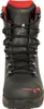 A close-up, front view of a black hiking boot with red accents. Náhľad obrázku produktu