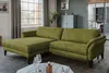KAWOLA Sofa MALTA Ecksofa Stoff moosgrün mit motorischer Produktbild-Vorschau 3