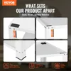 Étendoir à linge VEVOR avec compartiment de rangement, Voir les images du produit 2