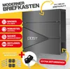KESSER® Briefkasten mit Zeitungsfach Wandmontage Produktbild-Vorschau 2
