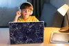 MuchoWow® Laptop Aufkleber Sticker Cover Marmor - Goldachat Produktbild-Vorschau 3