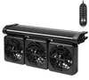 Aquarium Kühlventilator 3 Köpfe, 5-Stufen Aquarium Lüfter Produktbild-Vorschau 1