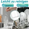 JOIEYOU Glasflasche mit Edelstahl Deckel 1000ml Produktbild-Vorschau 5