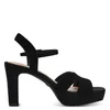 Tamaris Damen Sandalette Leder Cut-Outs Plateau High Heel Produktbild-Vorschau 3