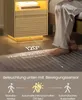 VASAGLE Nachttisch mit LED-Beleuchtung, obere Beleuchtung Produktbild-Vorschau 4
