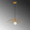 Opviq, Tel - 6502, Kronleuchter, Gold, Metall, 50 x 50 x Produktbild-Vorschau 4