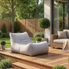 Ecopuf Master, Pouf Sessel Bean Bag Outdoor, Chaise Longue, Produktbild-Vorschau 4