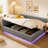 Flieks Schlafsofa 140x200cm mit Led und Ladeanschlüssen, Produktbild-Vorschau 2