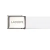 LACOSTE cintura Casual Woven Strap W130 Bright White bianco Anteprima dell’immagine prodotto 8