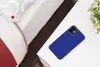 MuchoWow® Handyhülle Schutzhülle Hülle für iPhone 12 Blau - Produktbild-Vorschau 4