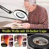 10-fache Lupe mit Licht und Ständer – 5 Farbmodi, stetig Produktbild-Vorschau 7
