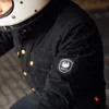 Veste de moto Merlin Codsall Baffle Riding, noir, S Voir les images du produit 3