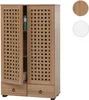 Skříň HWC-N87, skříňka do obývacího pokoje, 3D proutěný Náhled obrázku produktu 8