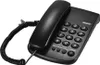 A black corded telephone is shown against a white background. Podgląd zdjęcia produktu