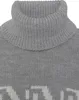 VIVANCE Rollkragenpullover grau-schwarz-creme Größe 32/34 Produktbild-Vorschau 6