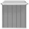 vidaXL Box da giardino grigio 109x67x65 cm Anteprima dell’immagine prodotto 5
