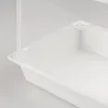 Vogelbad Kunststoff weiß 24x17x18 cm für mittelgroße Vögel, Produktbild-Vorschau 2