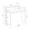 Skye Decor, Trella, Schreibtisch, 100 % MELAMINBESCHICHTETE Produktbild-Vorschau 4