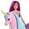 Mattel Barbie Und Ihre Einhornpuppe Rosa  Rosa One Size Produktbild-Vorschau 3