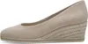 Tamaris Damen Pumps Leder Keilabsatz Bastoptik 1-22303-42, Produktbild-Vorschau 4