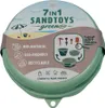 7in1 Sandspielzeug Set GREEN, (Sand Toys) -Plastic Produktbild-Vorschau 1