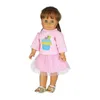 puppenschuhe Ballerina Glitzer 38-45 cm Polyester gold Produktbild-Vorschau 2