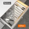 Besteckkasten Besteckeinsatz Schubladen aus Kunststoff, Produktbild-Vorschau 5