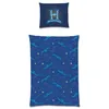 A pillowcase and a duvet cover with a Harry Potter theme are displayed against a white background. Náhľad obrázku produktu