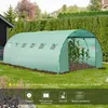 Outsunny Bâche de Rechange Serre Tunnel 18 m², bâche 6 x 3 Voir les images du produit 3
