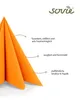 Sovie HOME Serviette Curry/Orange aus Linclass® Airlaid 40 Produktbild-Vorschau 3