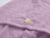 Rýchloschnúci froté turban na vlasy svetlofialový, 100% Náhľad obrázku produktu 3