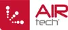 A split image showing a red square with white dots on the left and the text "AIR tech" in red and gray on the right. Produktbild-Vorschau