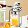 Ruční odšťavňovač pomerančů z nerezové oceli 304 s Náhled obrázku produktu 13