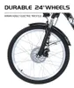 GF100 Vrijetijdselektro-driewieler, 24 inch, 36V 22,5Ah, Productafbeelding-voorbeeld 7