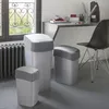 Curver kosz na śmieci flip bin 10l /grafitowy Voir les images du produit 4