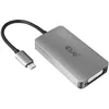 Club3D Adaptér USB 3.2 typ C > DVI-D aktivní St/Bu Náhled obrázku produktu 3
