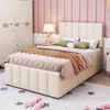 A child's bedroom with a bed, wardrobe, and nightstand. Produktbild-Vorschau