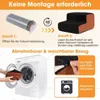 Een tweetraps opstap voor honden, met een wasbare bekleding Productafbeelding-voorbeeld 5