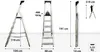 DRABEST | Scala - Scala multiuso -  Scala in alluminio - Anteprima dell’immagine prodotto 2