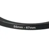 vhbw Step-Up-Ring Adapter 55mm - 67mm für Kamera Objektiv - Produktbild-Vorschau 5