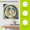 ARTland Poster Durch das Glas I Größe: 30x30 cm Produktbild-Vorschau 2