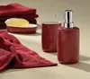 KELA zestaw toaletowy Ava ceramika malinowa czerwień Podgląd zdjęcia produktu 2