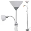 A studio shot of a floor lamp with two lights, one adjustable. Náhľad obrázku produktu