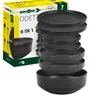 BRUNNER Camping Geschirr Set 4 Personen | Anti-Slip | 6in1 Produktbild-Vorschau 1