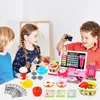 Elektronische Kasse Kinder Rollenspiel Supermarkt Spielzeug Produktbild-Vorschau 4