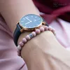 FABACH Rhodochrosit Perlenarmband mit 6mm Edelstein-Perlen Produktbild-Vorschau 5