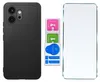 Čierne, elegantné silikónové puzdro pre Honor 600 s Náhľad obrázku produktu 6